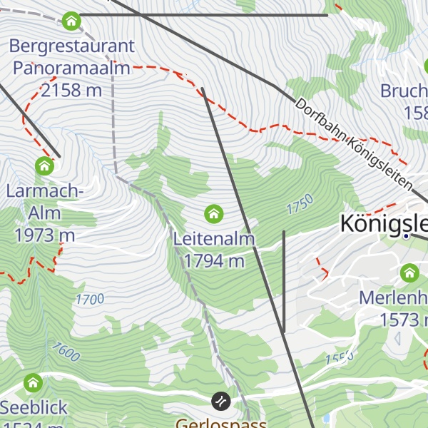 Map of Leitenalm