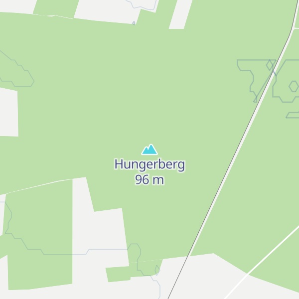Map of Hungerberg
