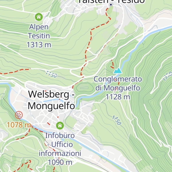 Map of Villa San Giuseppe