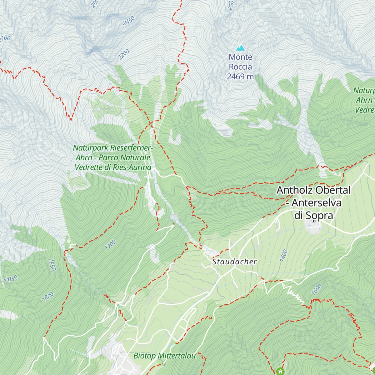 Schwörzalm map