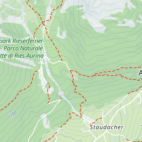 Map of Schwörzalm