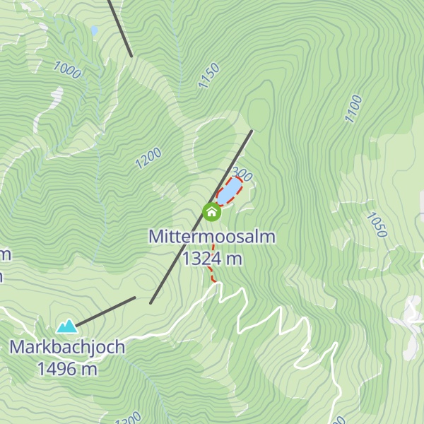 Map of Mittermoosalm