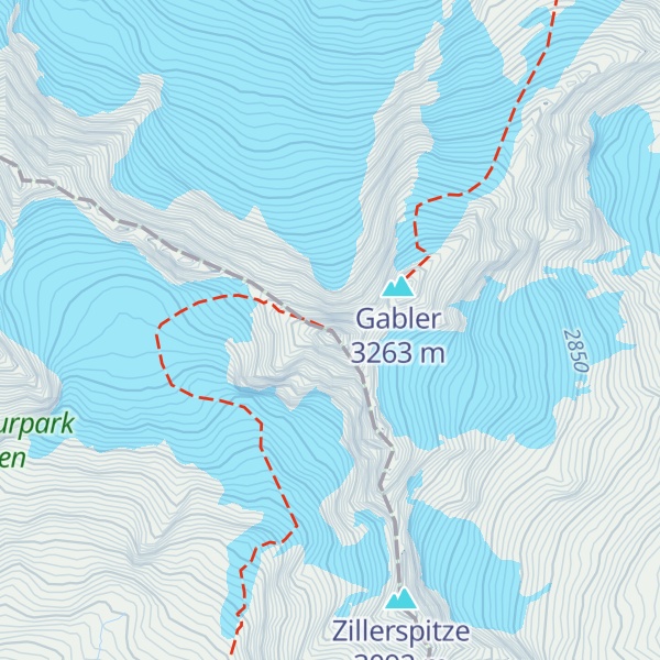 Map of Reichenspitze