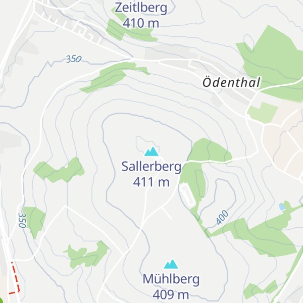 Map of Sallerberg