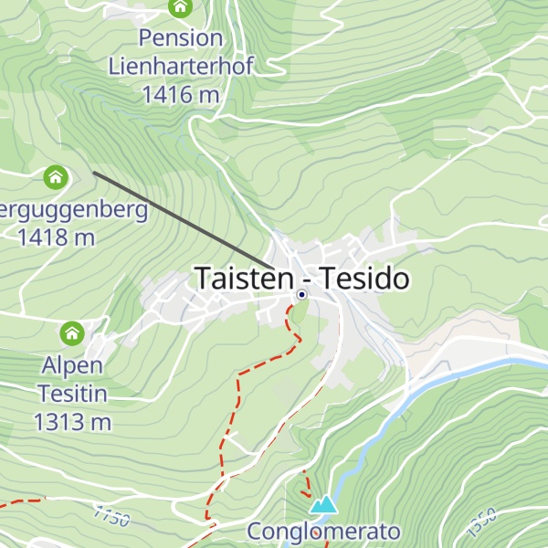 Map of Pizzeria Hitte