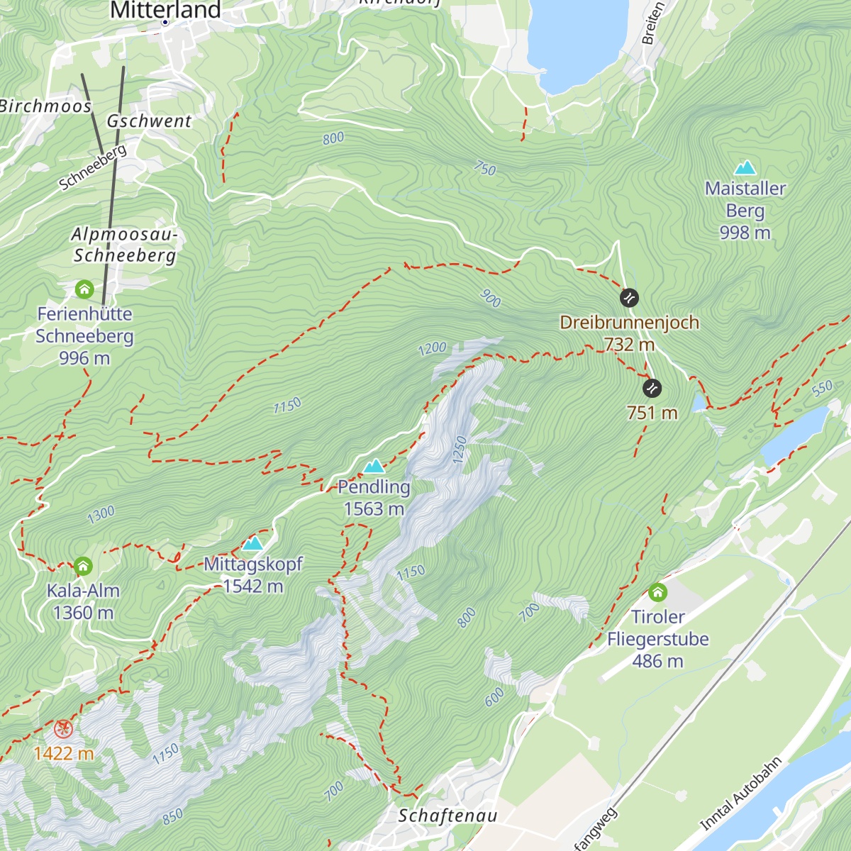 Pendlinghaus map