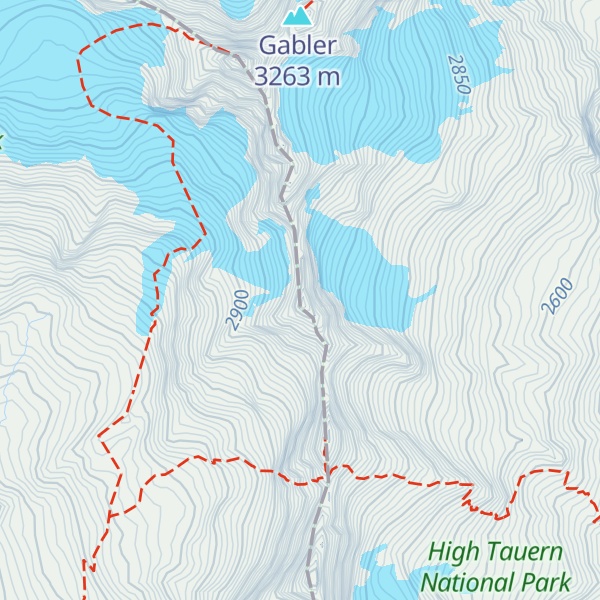 Map of Zillerspitze