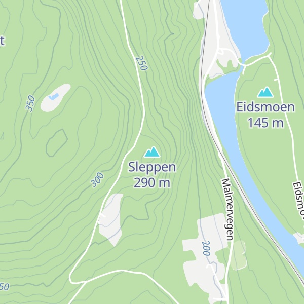 Map of Sleppen