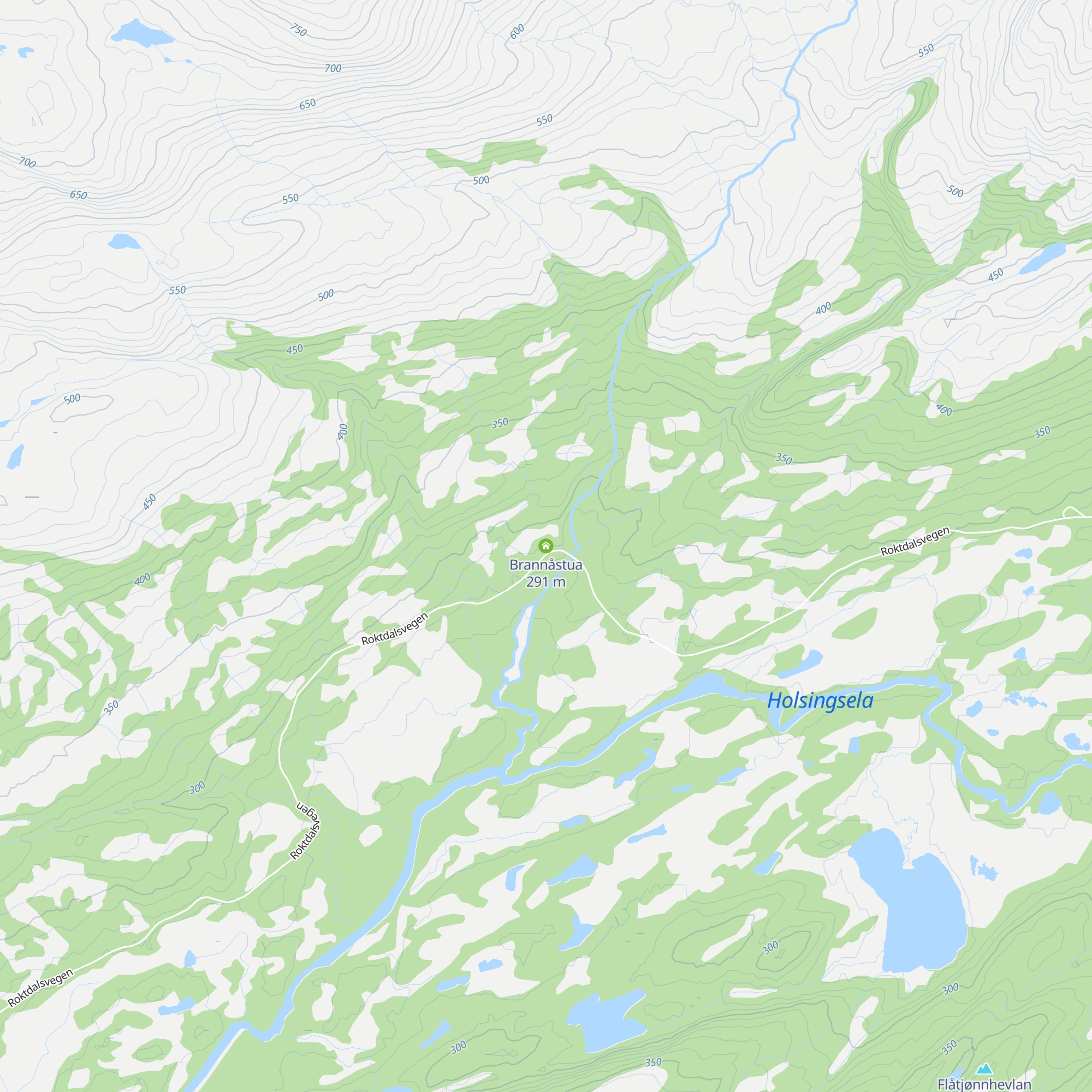 Brannåstua map