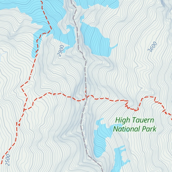 Map of Richterspitze