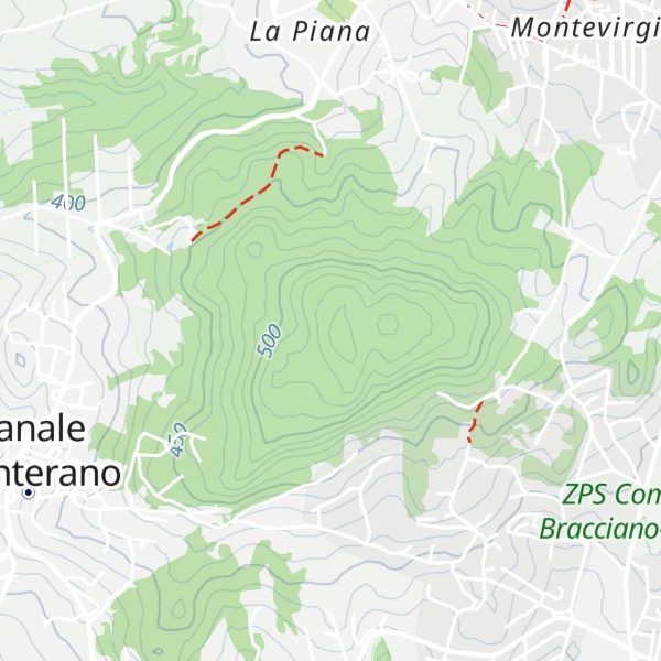 Map of Monte Calvario