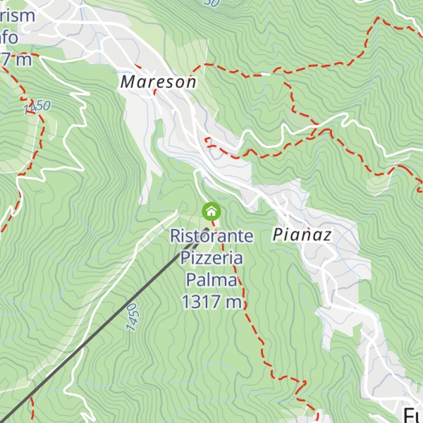 Map of Ristorante Pizzeria Palma