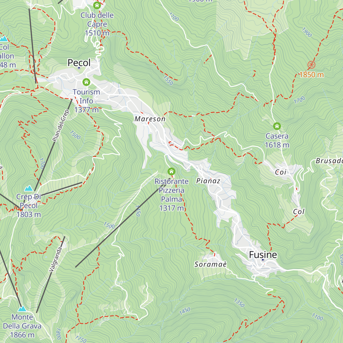 Ristorante Pizzeria Palma map