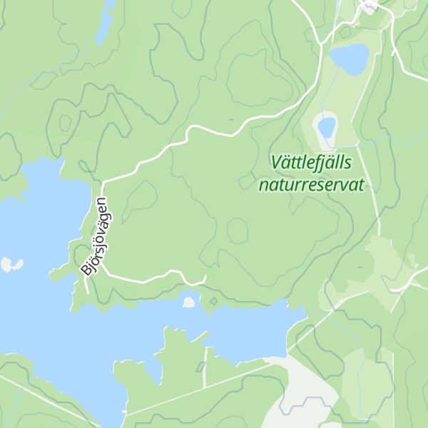 Map of Tjuvkistekullen