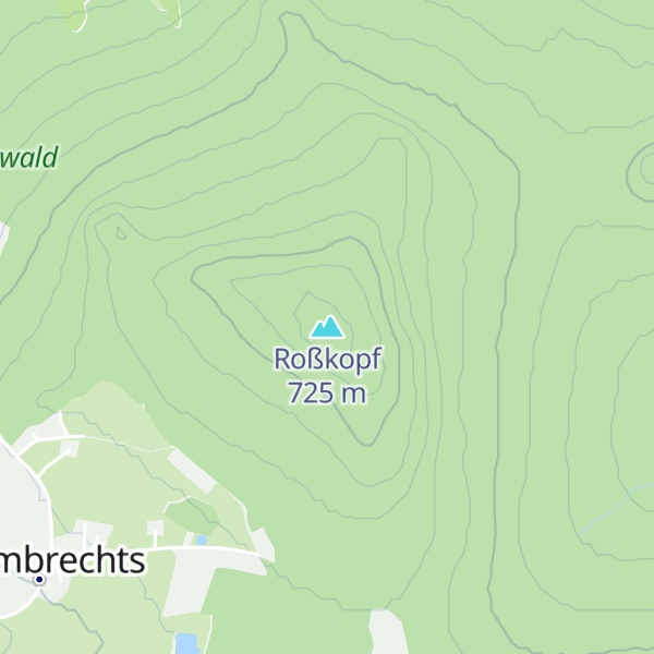 Map of Roßkopf