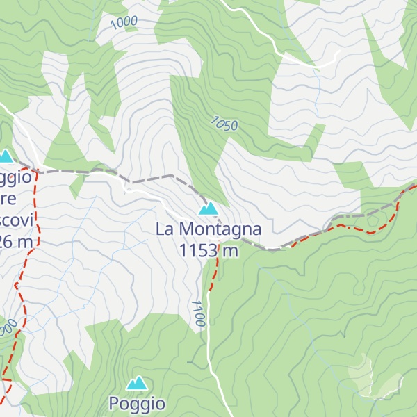 Map of La Montagna