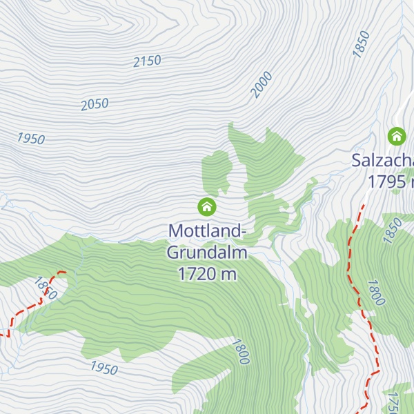 Map of Mottland-Grundalm