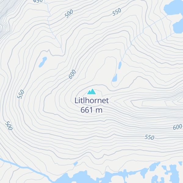 Map of Litlhornet