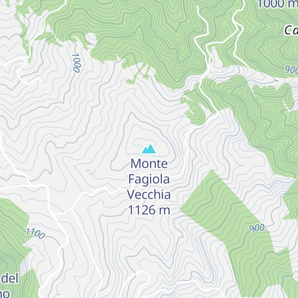 Map of Monte Fagiola Vecchia