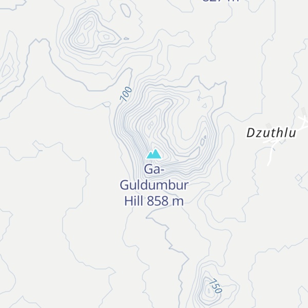Map of Ga-Guldumbur Hill