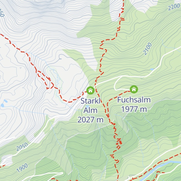 Map of Starkl Alm