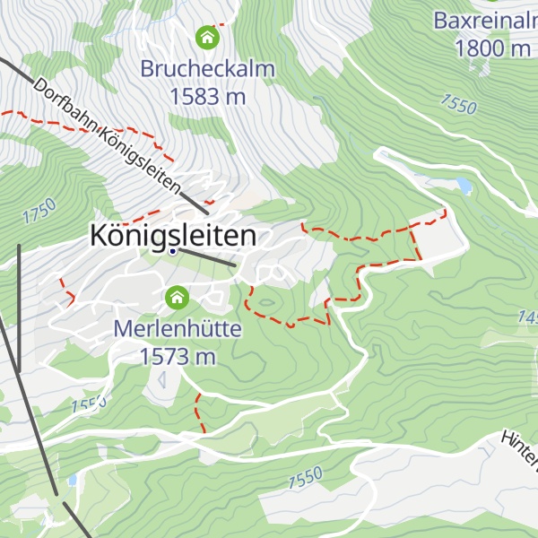 Map of Chalet Rosenalm