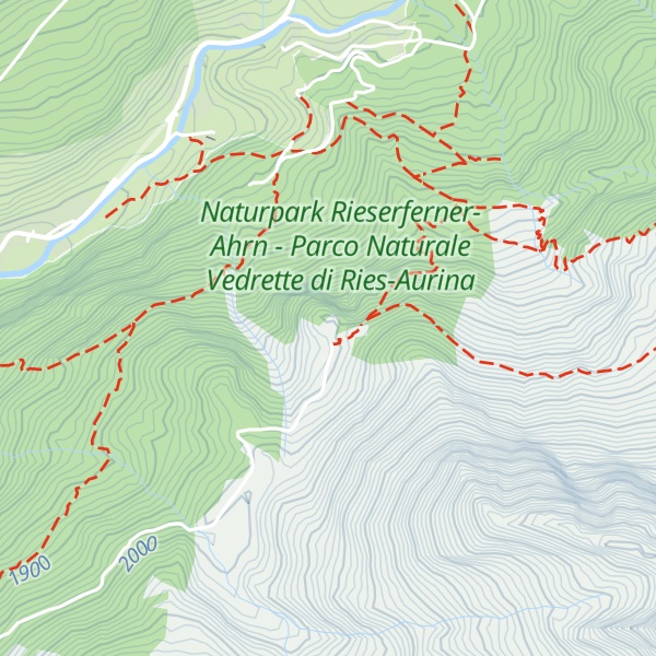 Map of Brugger Alm