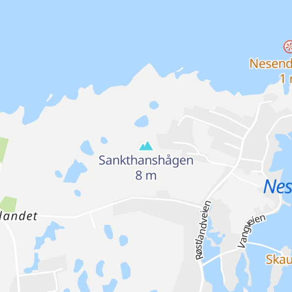 Map of Sankthanshågen