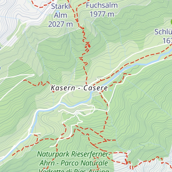 Map of Berghotel Kasern