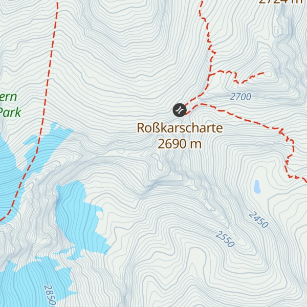 Map of Mannlkarkopf