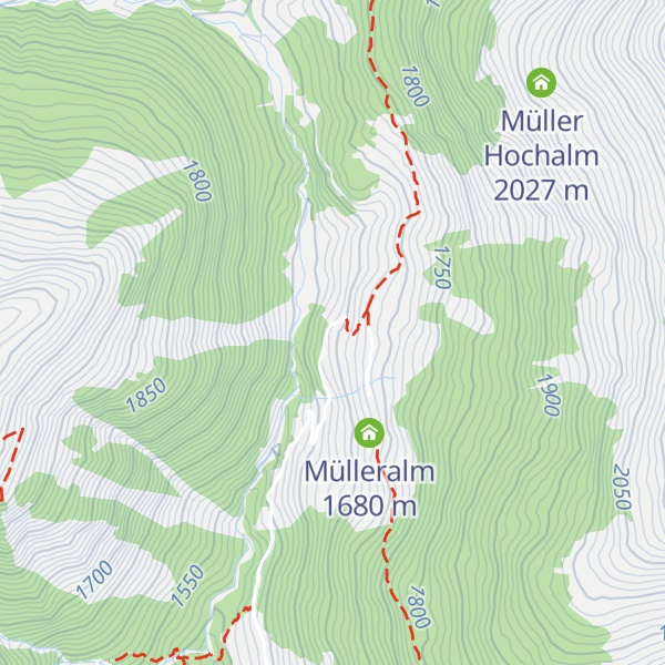 Map of Salzachhütte