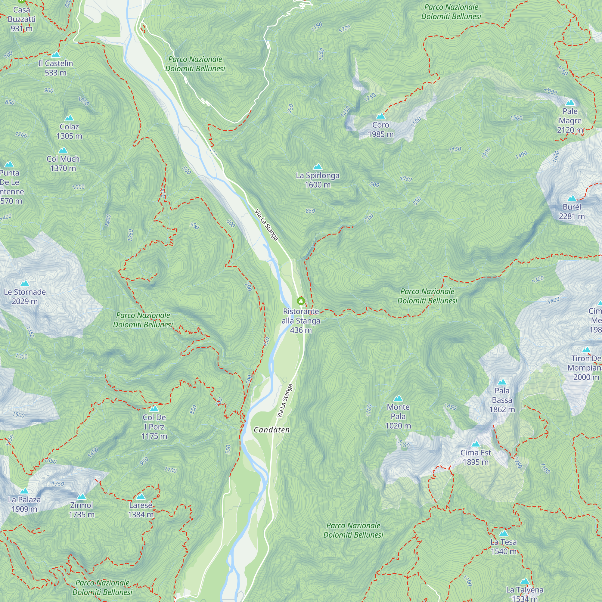 Ristorante alla Stanga map