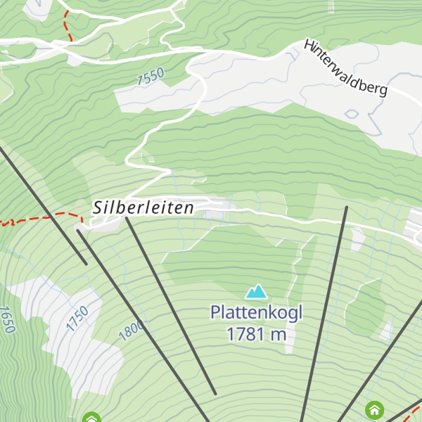 Map of Skihütte Silberleiten