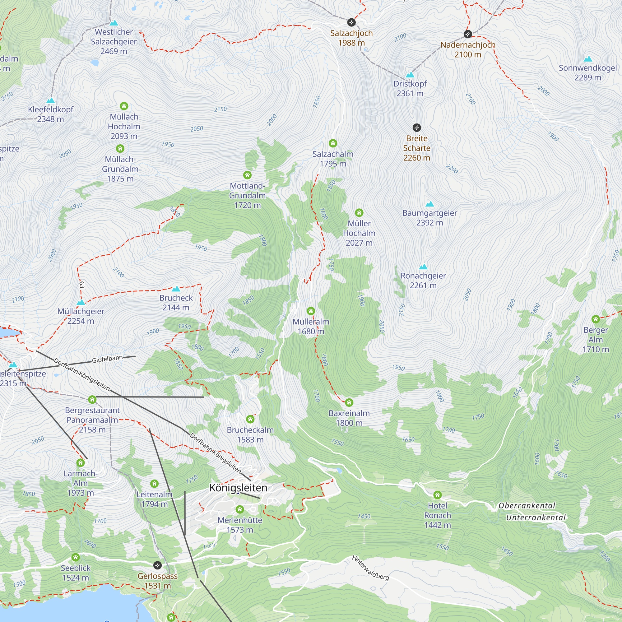 Mülleralm map