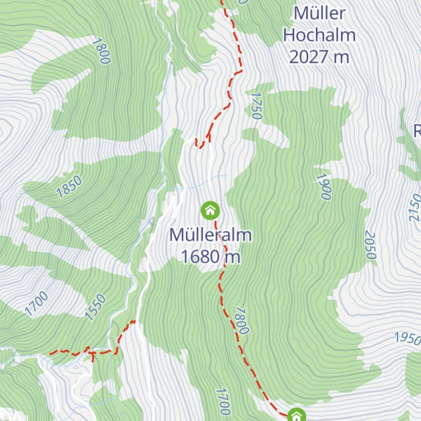 Map of Mülleralm