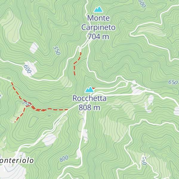 Map of Rocchetta