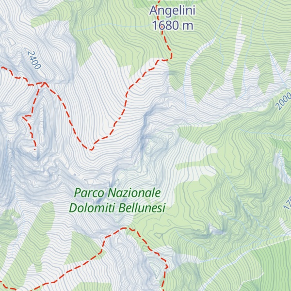 Map of Cima de la Gardesana