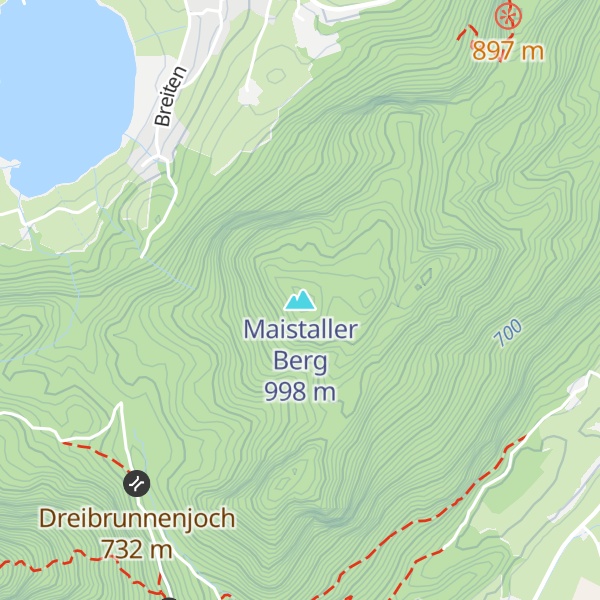Map of Maistaller Berg