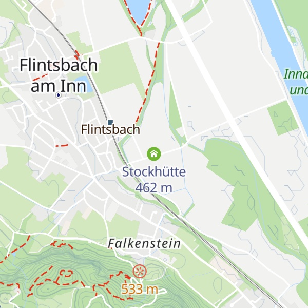 Map of Stockhütte