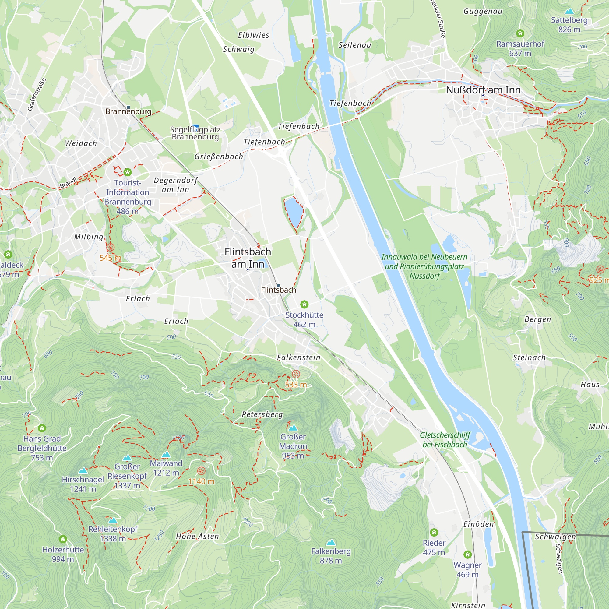Stockhütte map