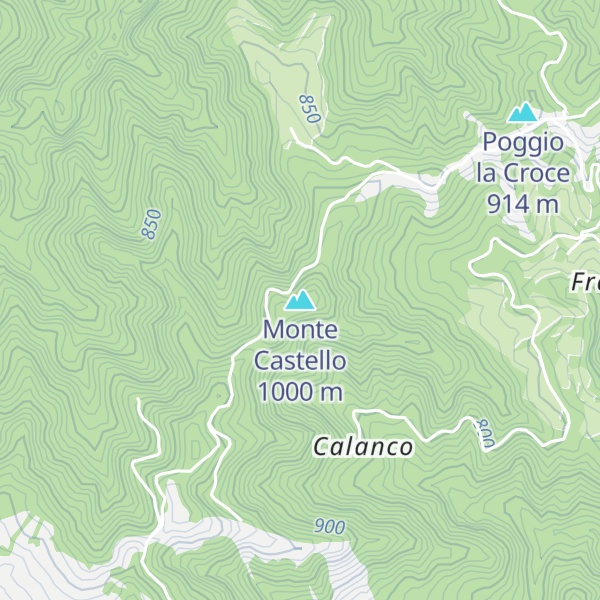 Map of Monte Castello