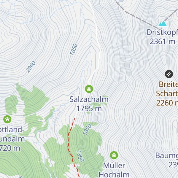 Map of Salzachalm