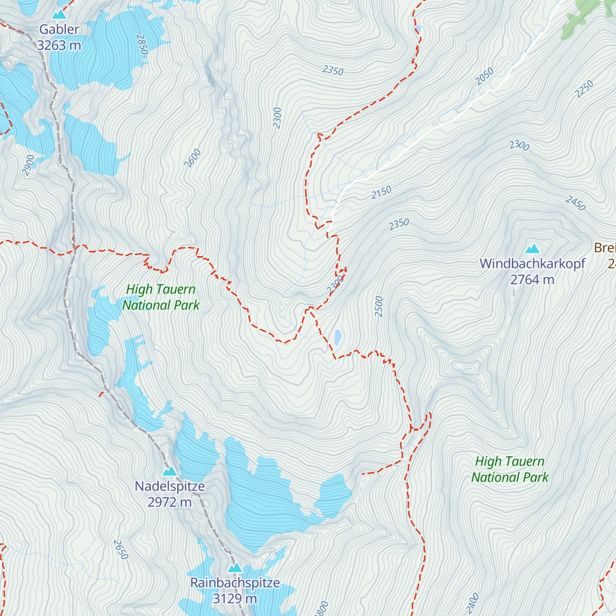 Richterhütte map