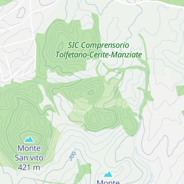 Map of Monte Castagno