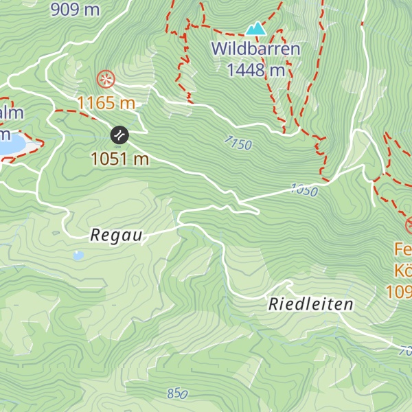 Map of Forstdiensthütte