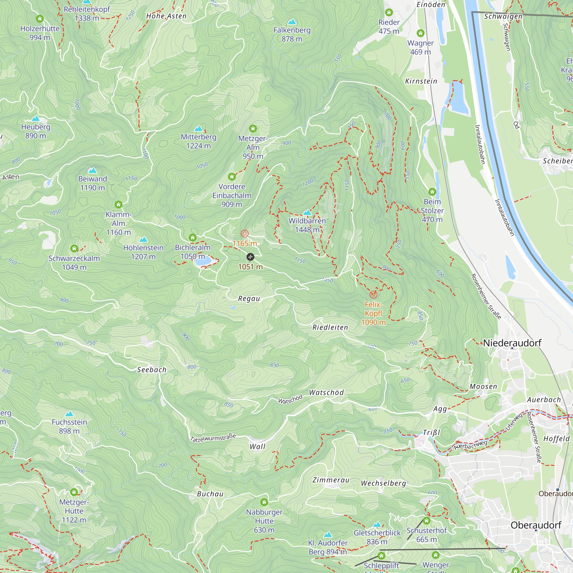 Forstdiensthütte map