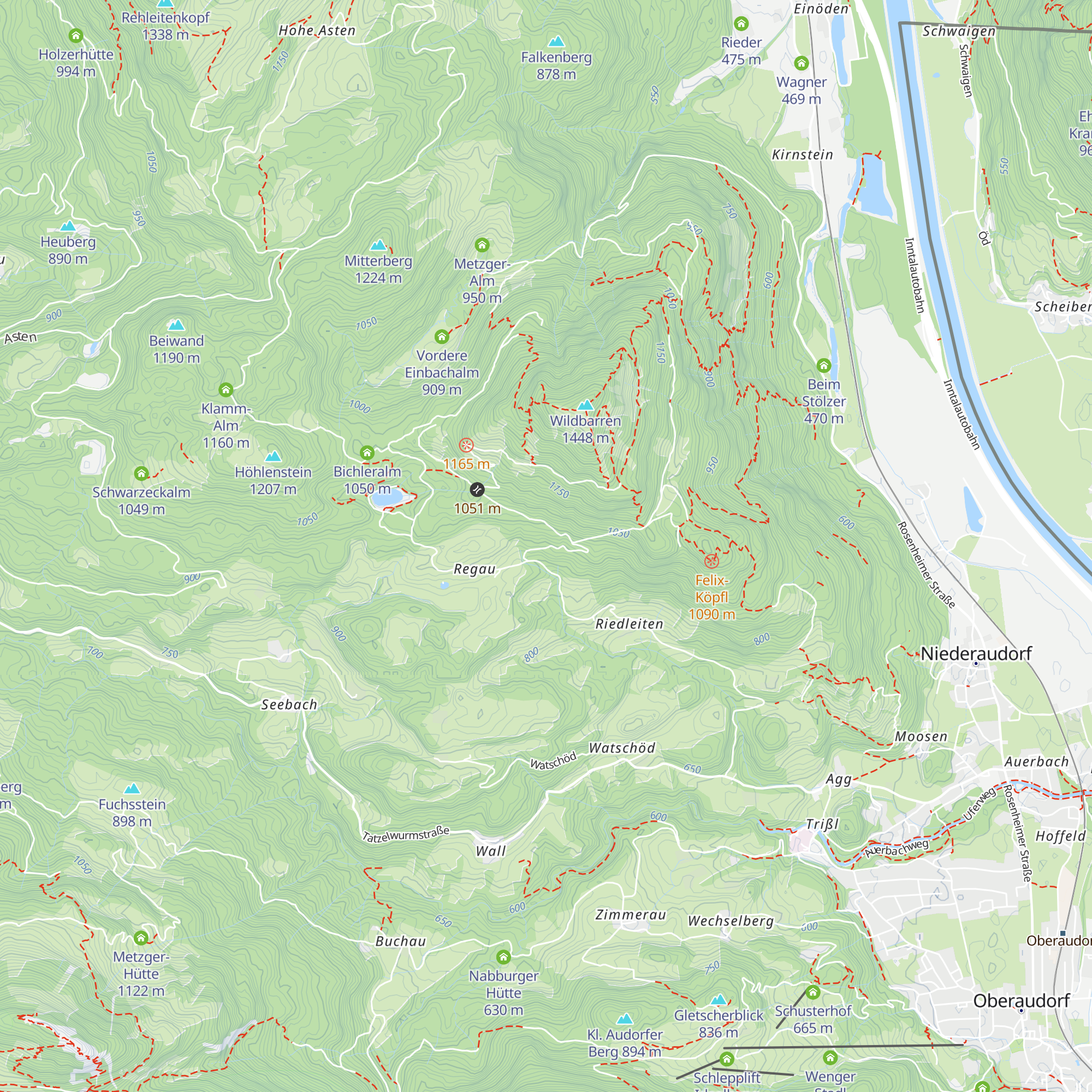 Forstdiensthütte map