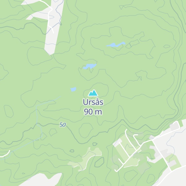 Map of Ursås