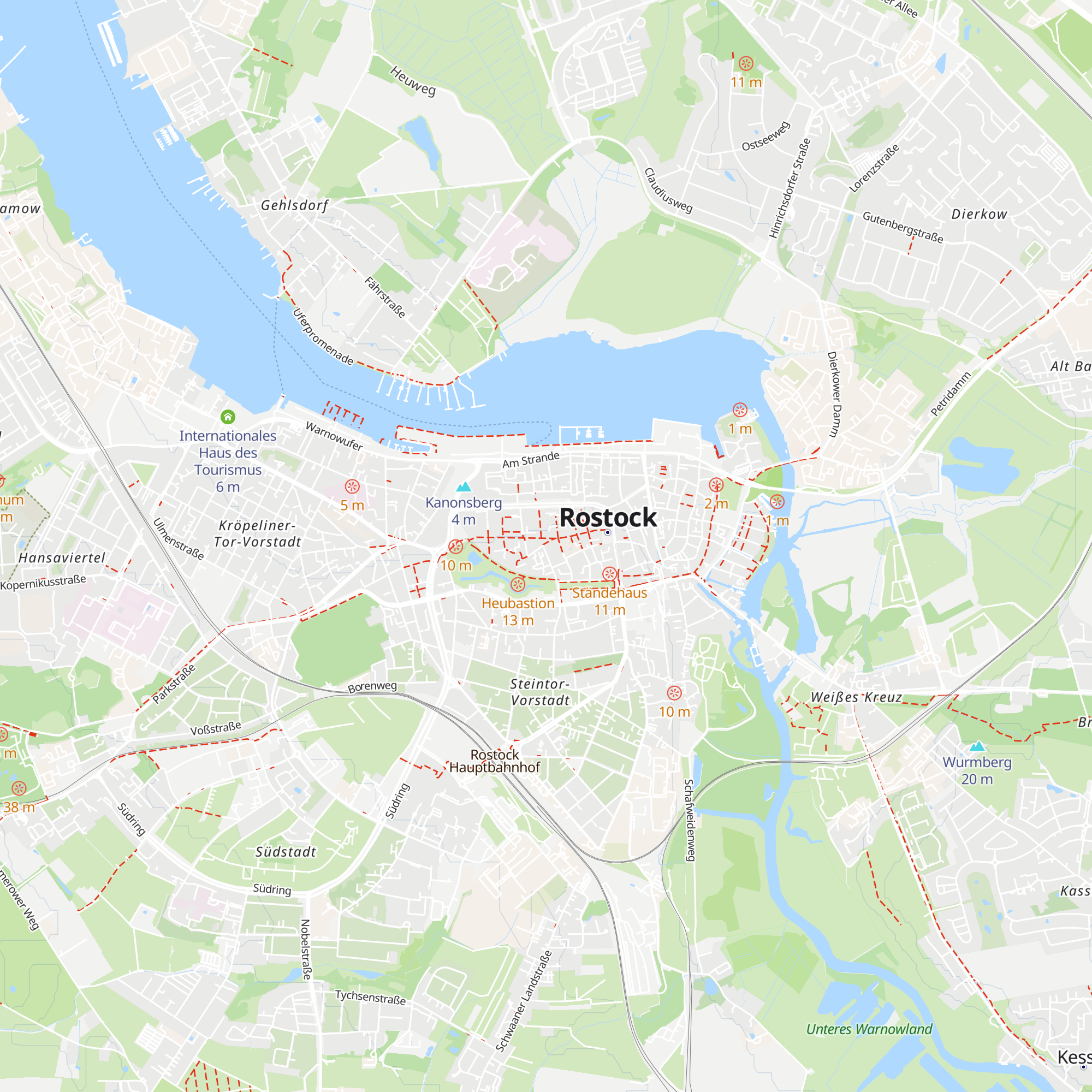 Tourist-Information map