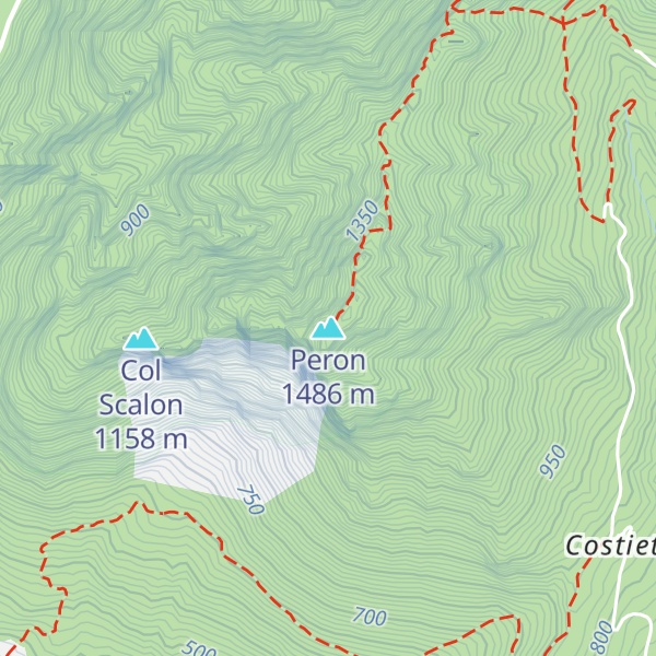 Map of Peron